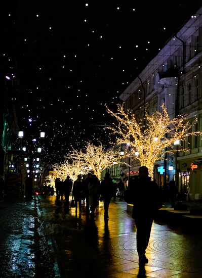 Moscow ahead of New Year