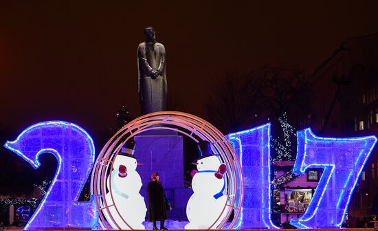 Moscow ahead of New Year