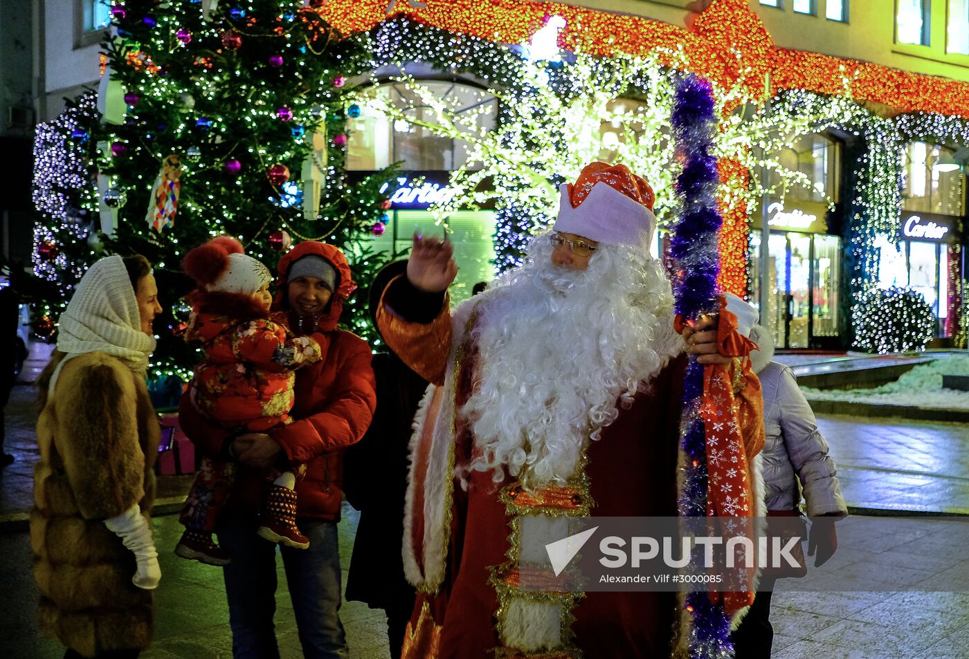 Moscow ahead of New Year