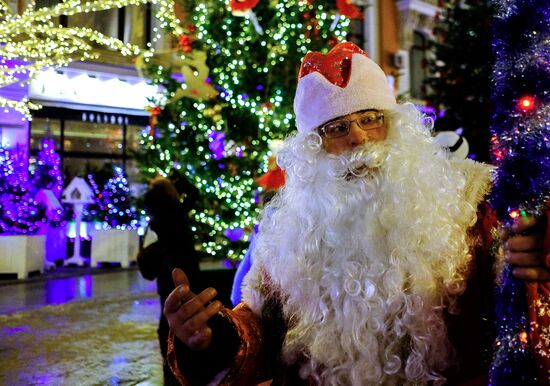 Moscow ahead of New Year