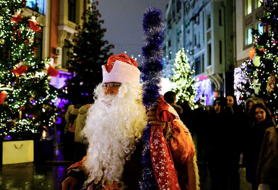 Moscow ahead of New Year