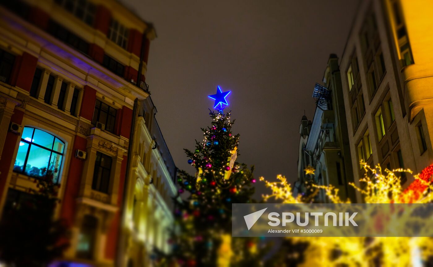 Moscow ahead of New Year