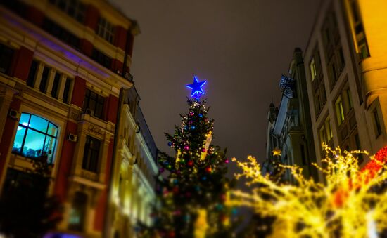 Moscow ahead of New Year