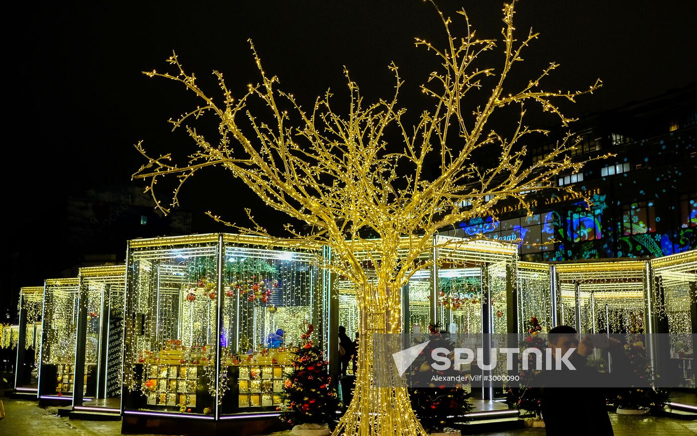 Moscow ahead of New Year