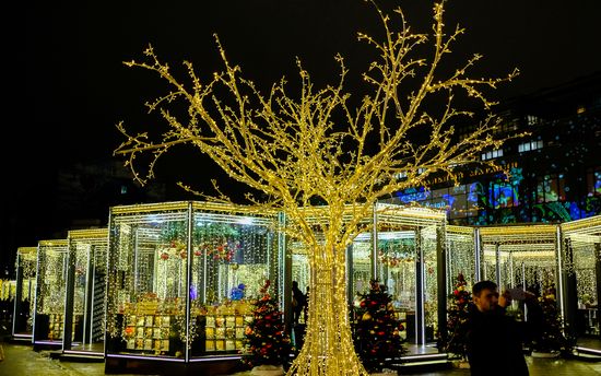Moscow ahead of New Year
