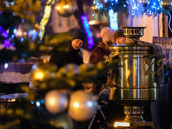 Moscow ahead of New Year