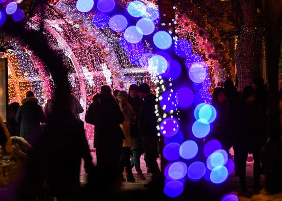 Moscow ahead of New Year