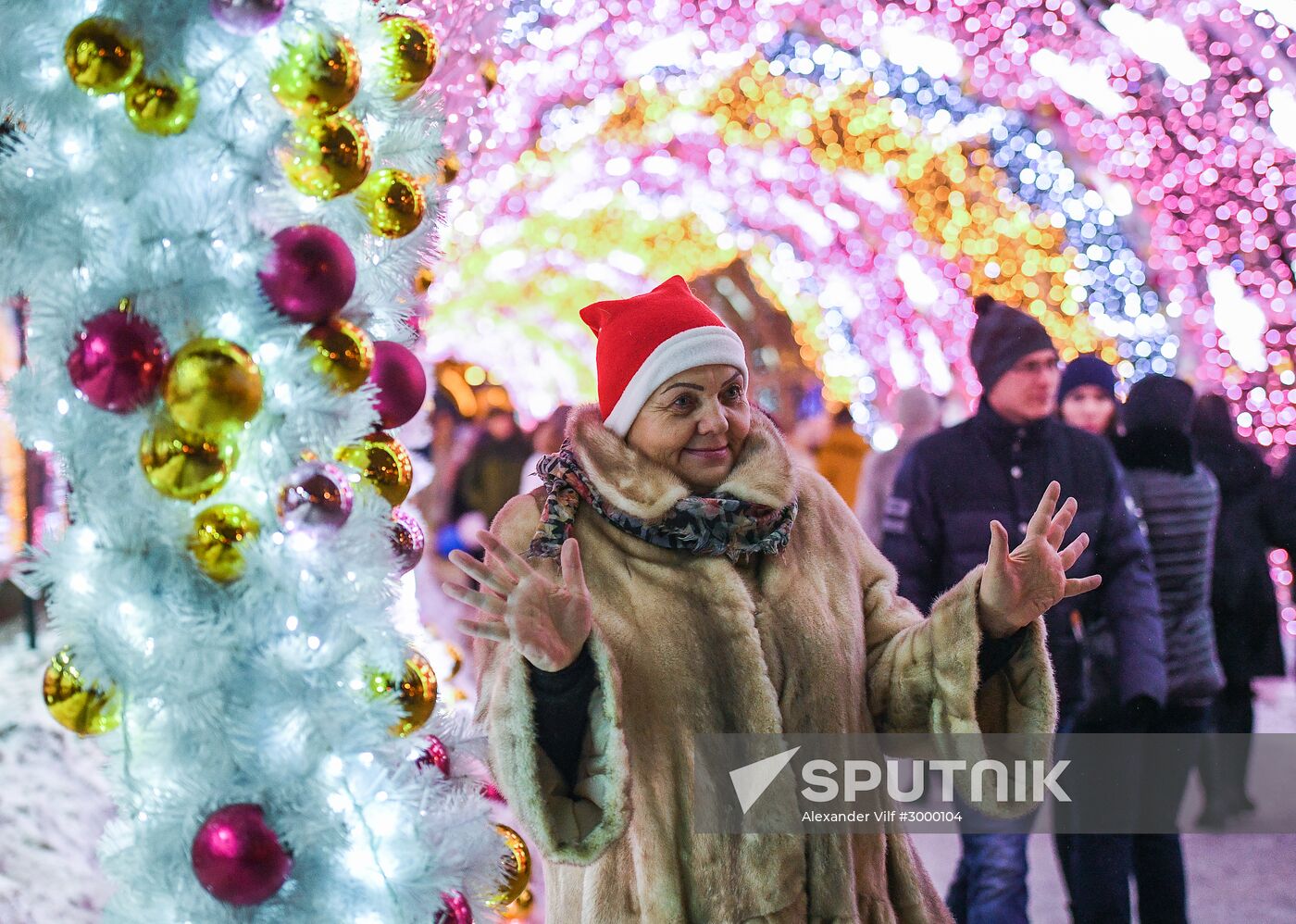 Moscow ahead of New Year