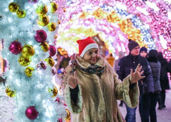 Moscow ahead of New Year