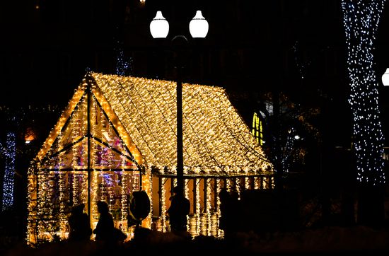 Moscow ahead of New Year