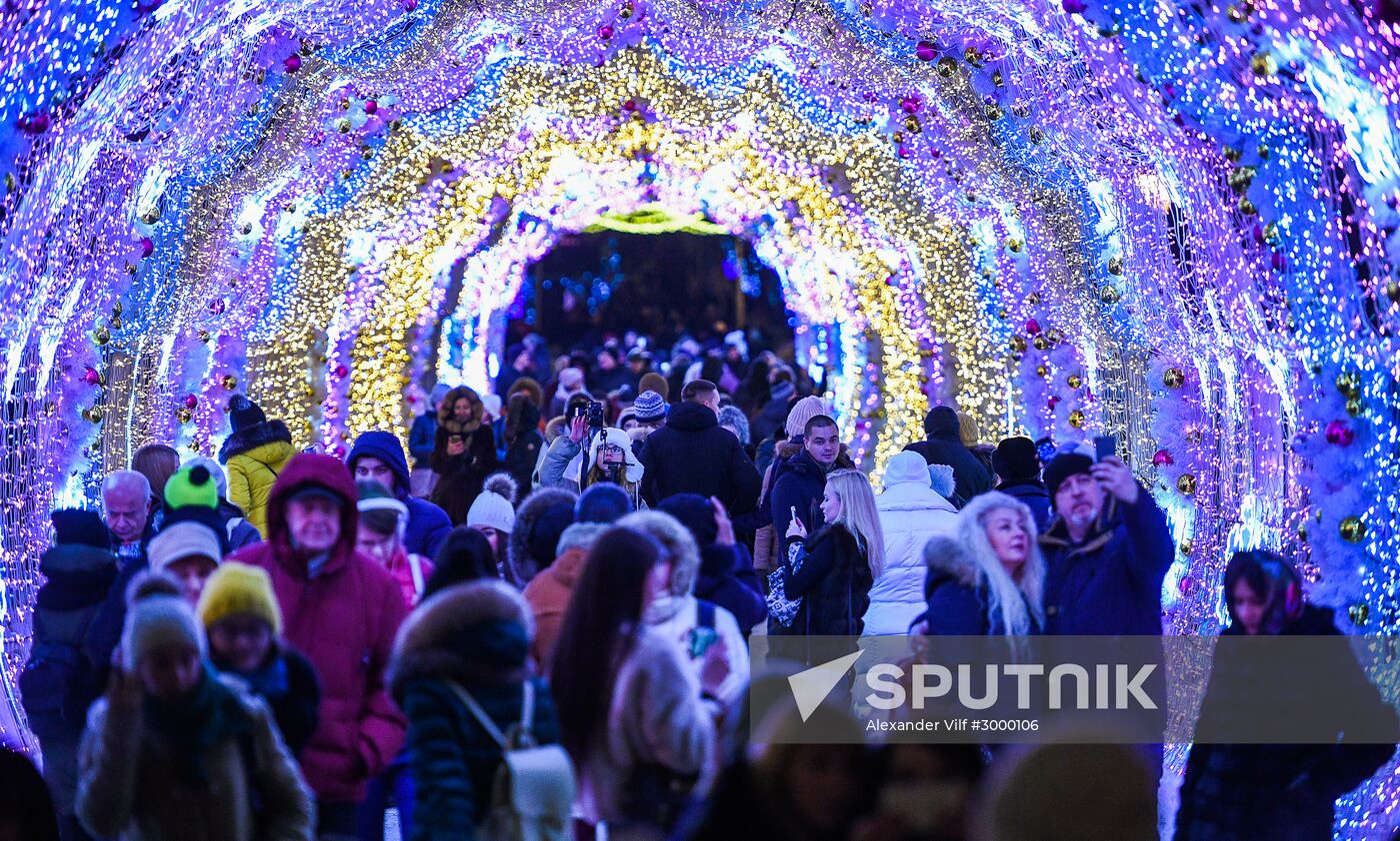 Moscow ahead of New Year