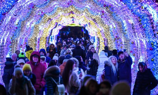 Moscow ahead of New Year