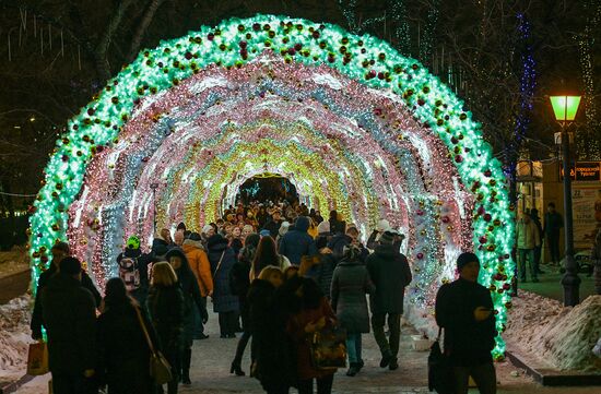 Moscow ahead of New Year
