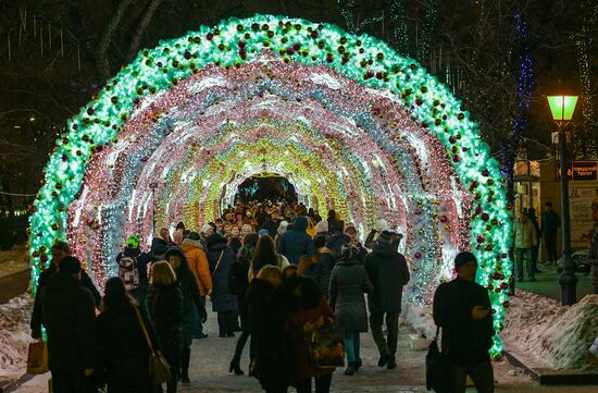 Moscow ahead of New Year