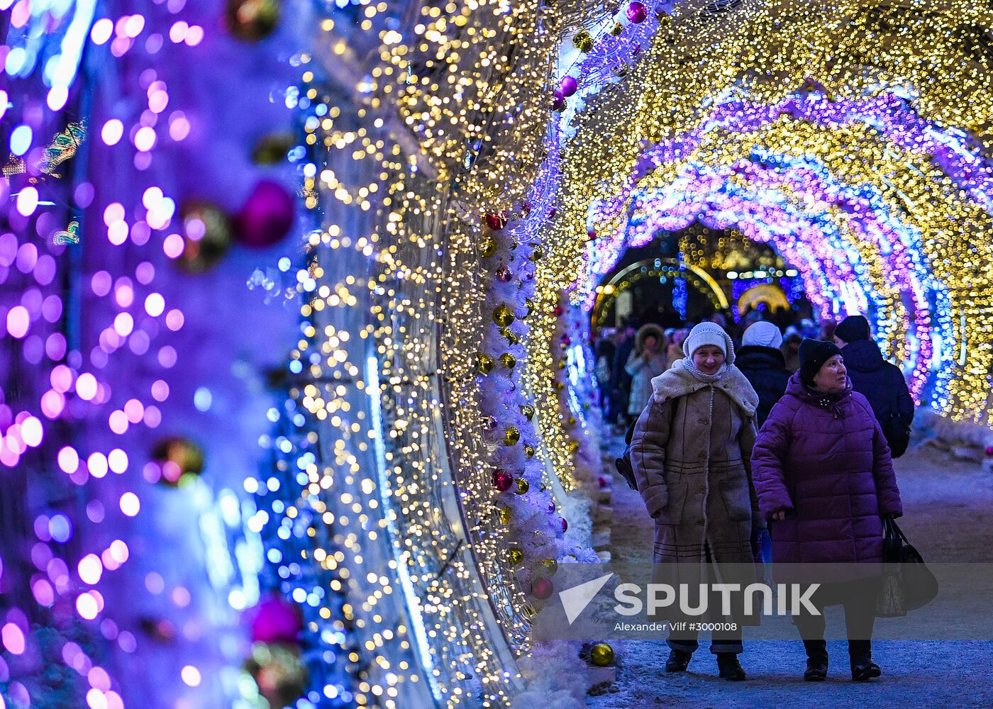 Moscow ahead of New Year