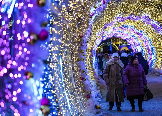 Moscow ahead of New Year