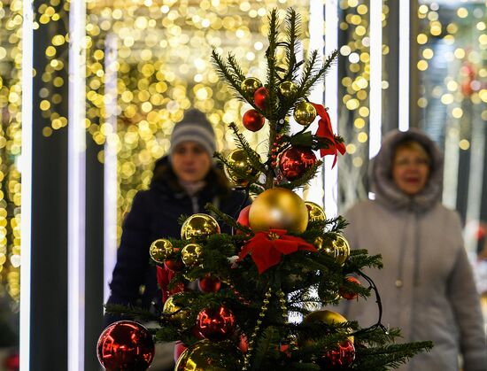 Moscow ahead of New Year