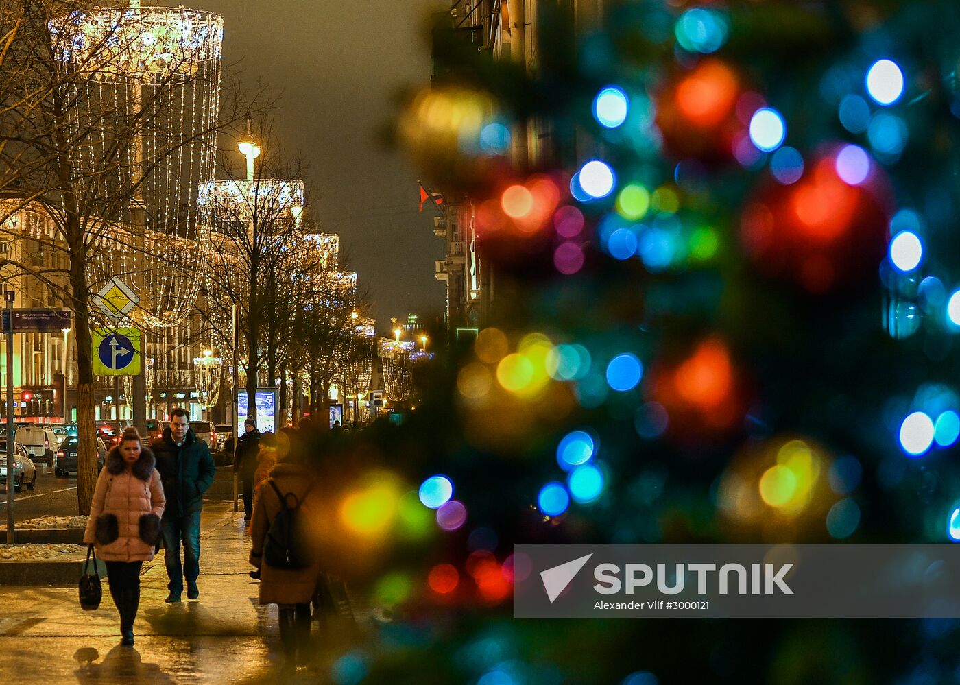Moscow ahead of New Year