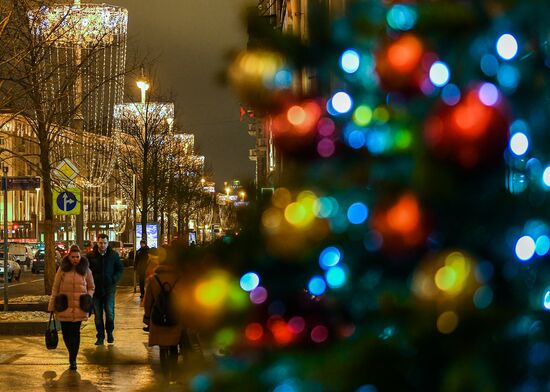 Moscow ahead of New Year