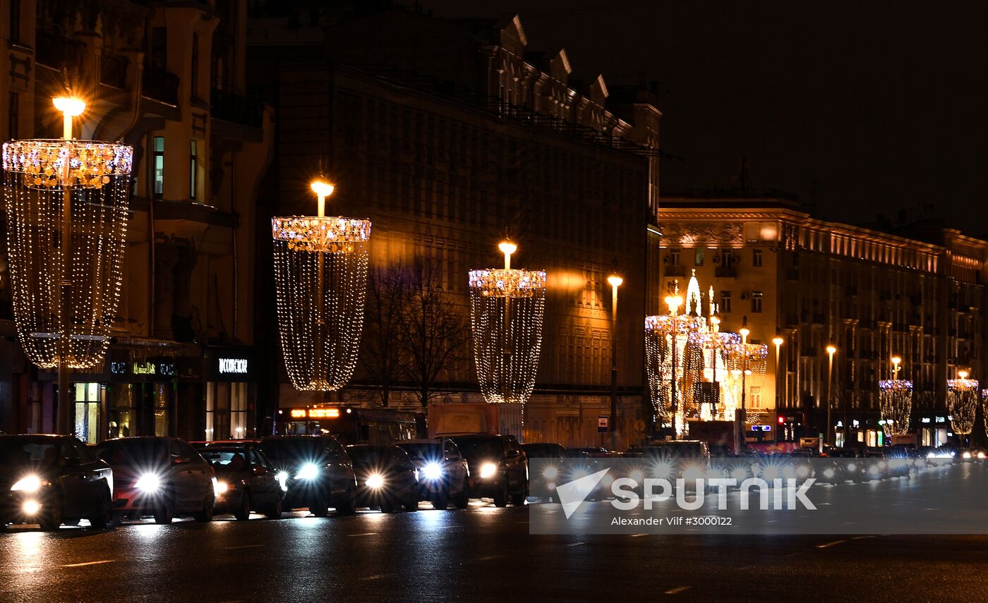 Moscow ahead of New Year