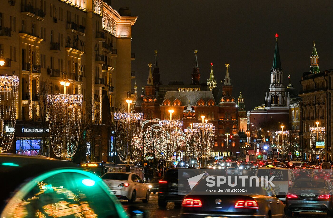Moscow ahead of New Year