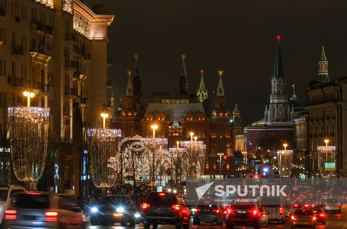 Moscow ahead of New Year
