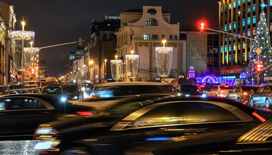 Moscow ahead of New Year