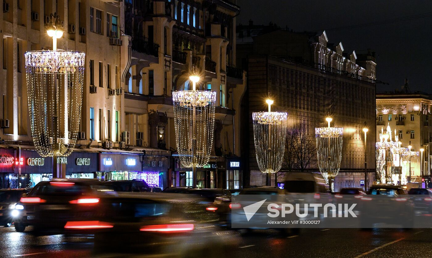 Moscow ahead of New Year