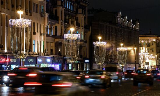 Moscow ahead of New Year