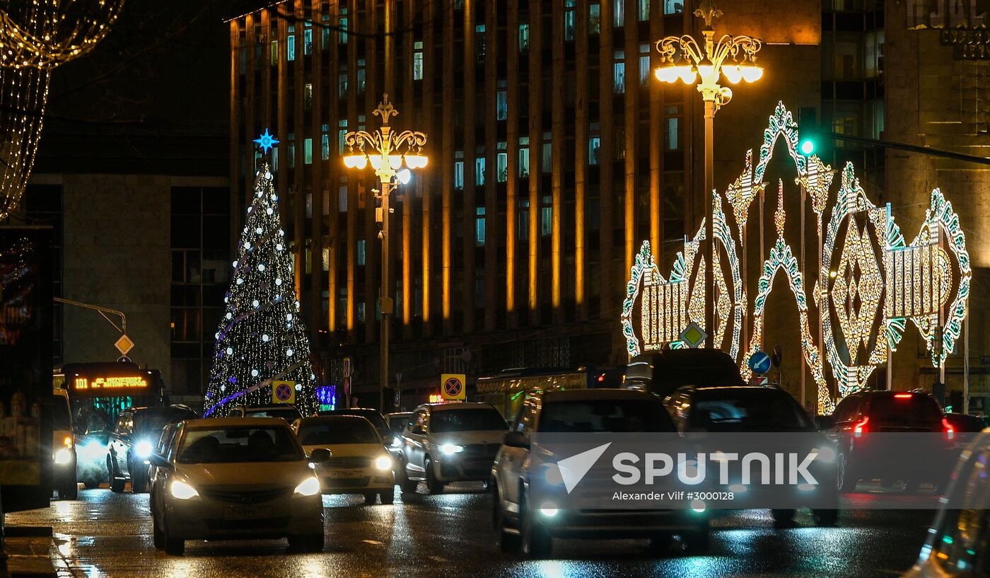 Moscow ahead of New Year