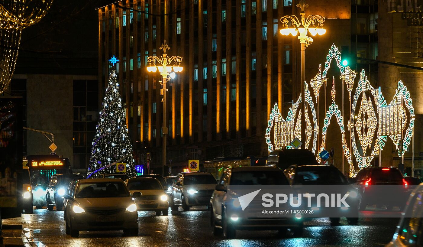 Moscow ahead of New Year