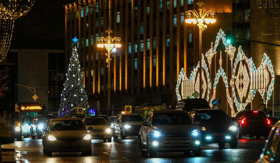 Moscow ahead of New Year