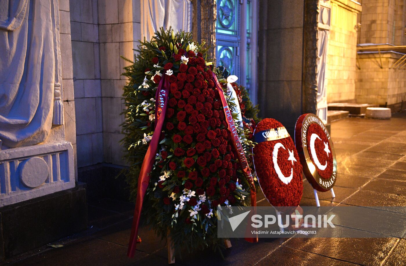 Funeral of Russian Ambassador to Turkey Andrei Karlov