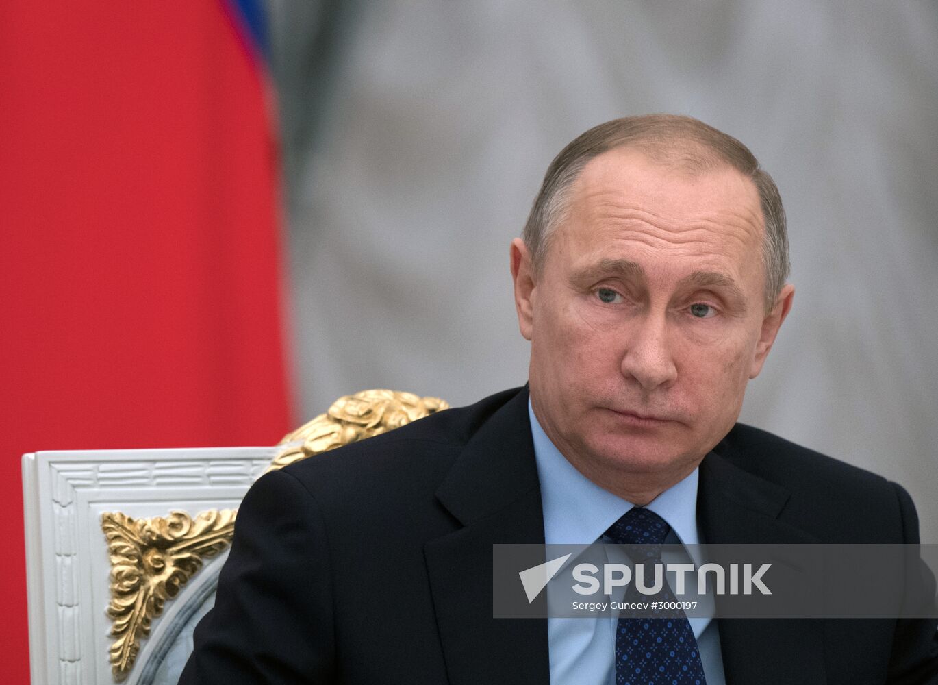 Vladimir Putin meets with Russian Federation Council and State Duma top officials
