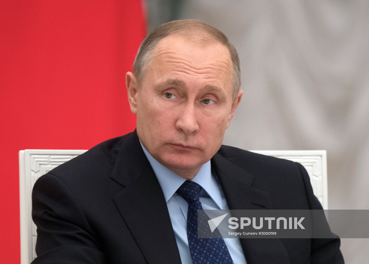 Vladimir Putin meets with Russian Federation Council and State Duma top officials
