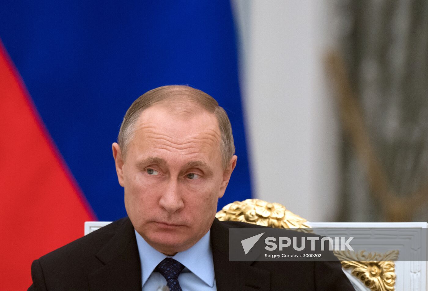 Vladimir Putin meets with Russian Federation Council and State Duma top officials