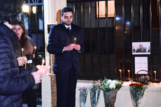 Commemoration events abroad in honor of Russian Ambassador to Turkey Andrei Karlov
