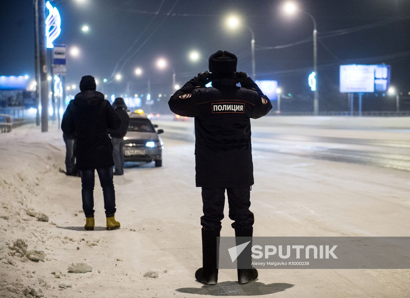 Unusial freeze-up in Omsk