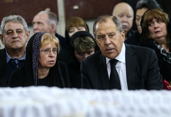 Funeral of Russian Ambassador to Turkey Andrei Karlov