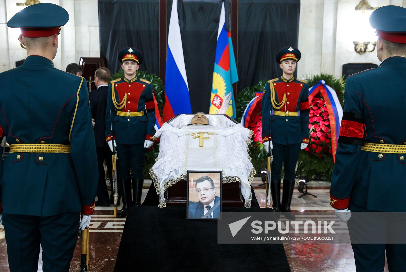 Funeral of Russian Ambassador to Turkey Andrei Karlov