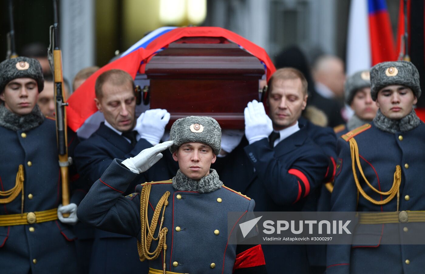 Funeral of Russian Ambassador to Turkey Andrei Karlov