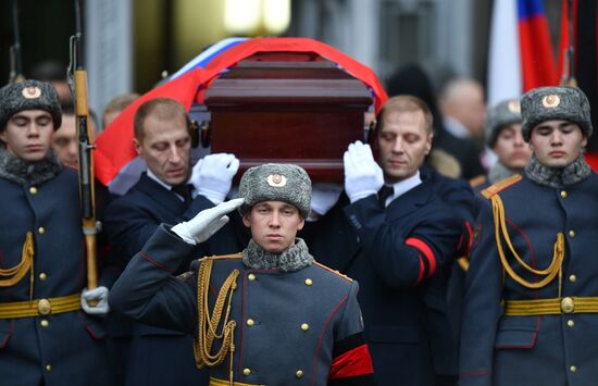 Funeral of Russian Ambassador to Turkey Andrei Karlov