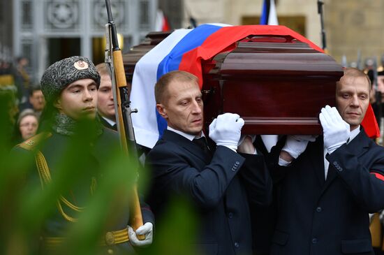 Funeral of Russian Ambassador to Turkey Andrei Karlov