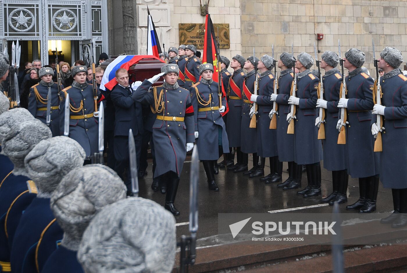 Funeral of Russian Ambassador to Turkey Andrei Karlov