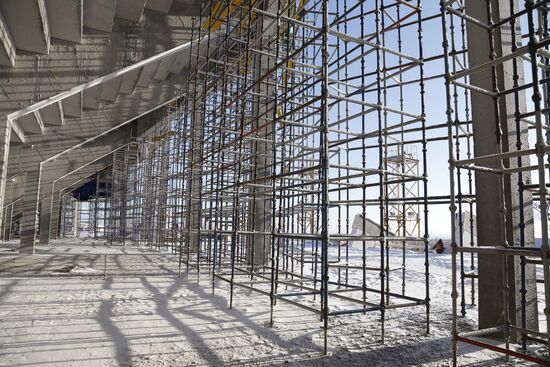Samara Arena under construction