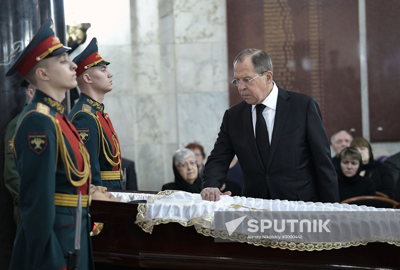 Funeral of Russian Ambassador to Turkey Andrei Karlov