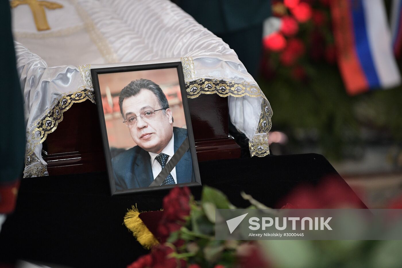 Funeral of Russian Ambassador to Turkey Andrei Karlov