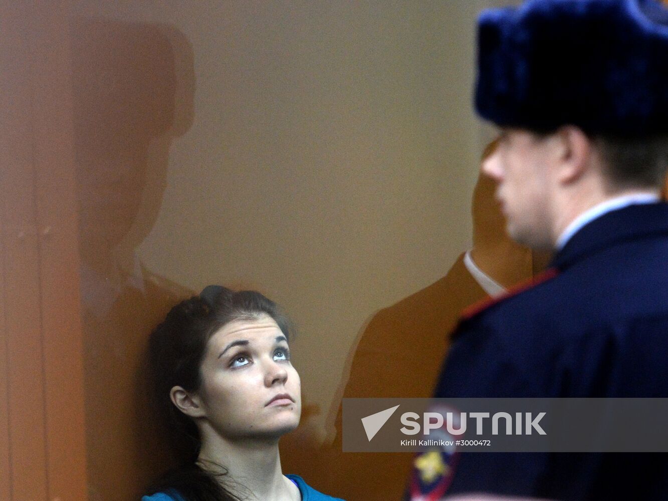 Court announces verdict in Varvara Karaulova's case