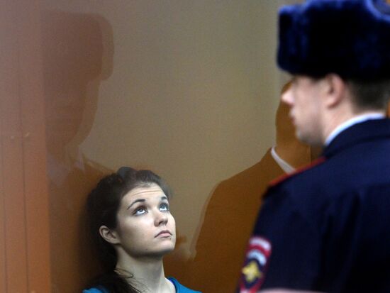 Court announces verdict in Varvara Karaulova's case