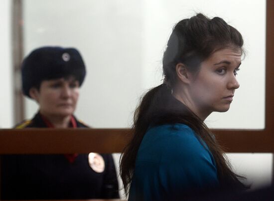 Court announces verdict in Varvara Karaulova's case